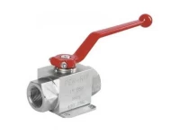 Hydraulic 2 Way Stainless Steel Ball Valve gallery image 1