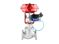 Pneumatic Actuated Globe Control Valve gallery image 1