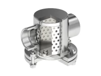 Stainless Steel Threaded T Type Strainer gallery image 1