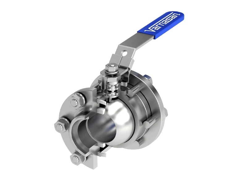 Socket Stainless Steel Ball Valve gallery image 1