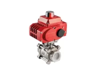 Electric Actuated 2 Way Ball Valve gallery image 1