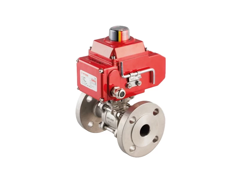 Electric Actuated Flanged Ball Valve gallery image 1